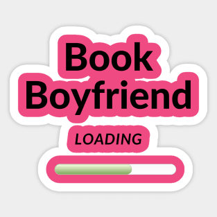 Book boyfriend Sticker